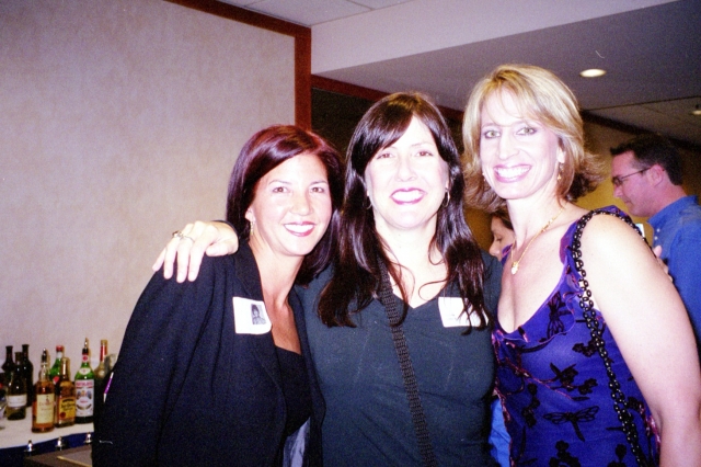 Val, Sue SInner, Lauren Effron at Class 1981 20 year reunion
