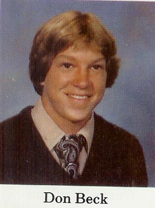 Don Beck, class of 1981